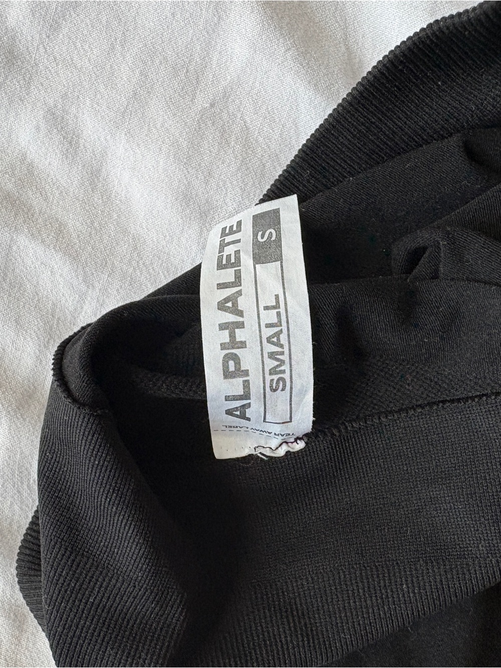 Alphalete Black amplify shorts